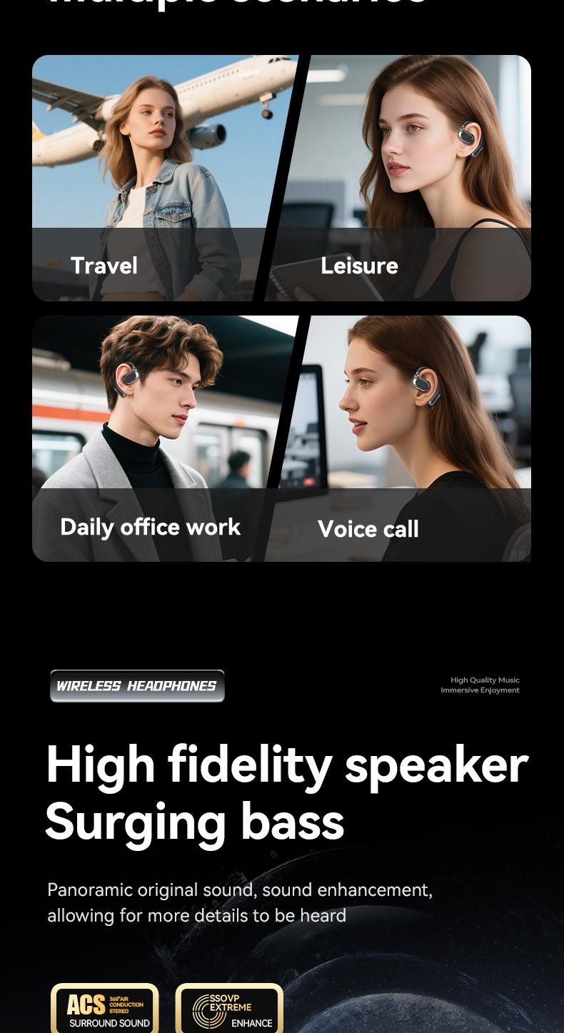 Bluetooth Earbuds with Smartphone Charging Support 45 Hours Playtime HiFi Bass ENC Noise Cancelling Bluetooth 6.0 Sport Design Bluetooth Earbuds with Smartphone Charging Support 45 Hours Playtime HiFi Bass ENC Noise Cancelling Bluetooth 6.0 Sport Design