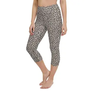 Leopard Yoga Capris