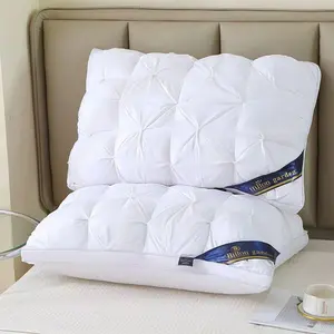 Hotel Quality Plush Pillow for Neck Support, Comfortable Pressure Relief and Washable Design, Ergonomic Memory Foam, Soft and Non-Flatting for Back and Side Sleepers, Ideal for Adults and Teens, Premium Memory Foam