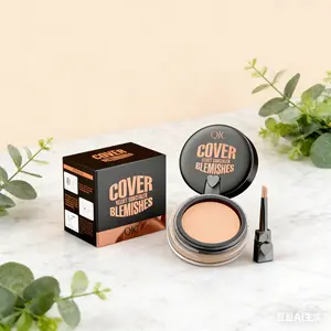 Waterproof Moisturizing Concealer Balm for All Skin Types, Lightweight Matte Finish Cream Covers Tattoos, Scars and Dark Spots, Full Coverage for Face and Eyes, Long-Lasting Wear for Daily Use and Special Occasions