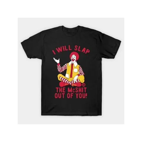 Men's Unisex Casual Classic Short-Sleeve T-Shirt, 100% Cotton Soft Round Neck Simple Menswear Top, Black with Red-Yellow Print, Durable Fabric for Summer Outdoor Activities, S-3XL Vibrant Black-1 A79