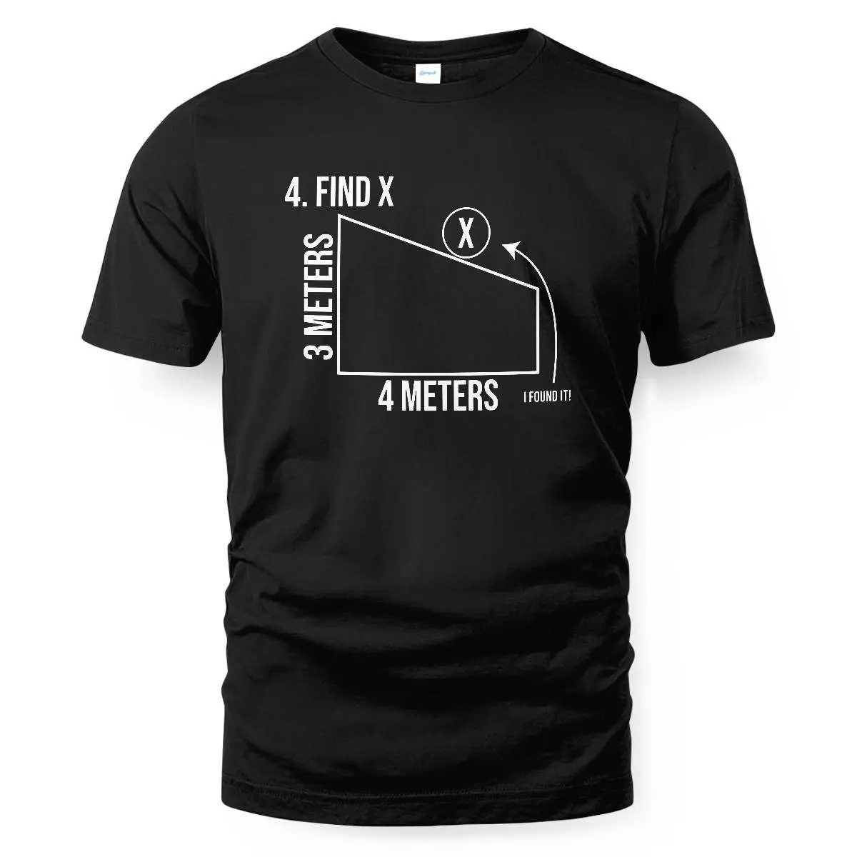 Find X Found It Math T-Shirt