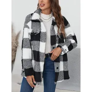 Women's Solid Color Round Neck Long Sleeve Pullover Sweater, Casual Loose Fit Cozy Stylish Knit Top for Fall & Winter, Ladies Fashion Knitwear, Women Fall Outfit, Winter Sweater for Women