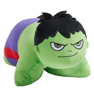 Big Green Hero Foldable Plush Cushion