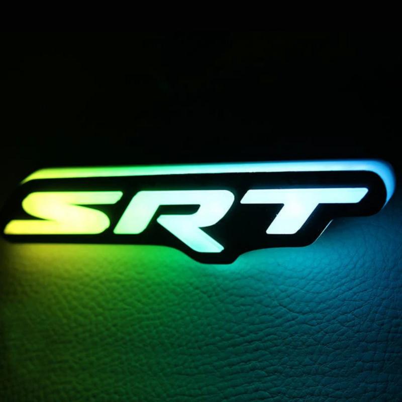SRT Illuminated Grille Emblem (RGB Flow Series) - Bluetooth App Controlled