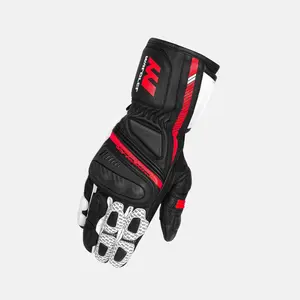 Laguna / Black-White-Neon Red / Men's Motorcycle Gloves