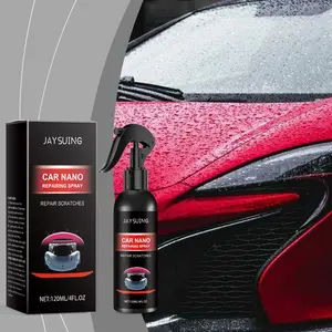 Car Coating Spray (120ml) Car Care Polish Dust-Proof and Stain-Resistant Liquid Glass Sealant Coating