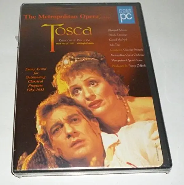 USED Book - Puccini - Tosca / Sinopoli, Zeffirelli, Domingo, Behrens, MET (Unknown) - italian