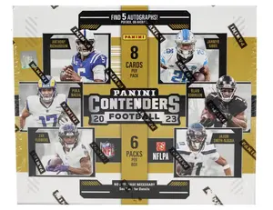 2023 Panini Contenders Hobby Box NFL Trading Cards