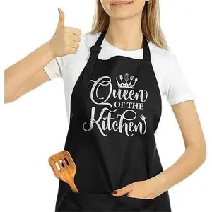Mens Aprons with Pockets Funny Apron for Men BBQ Kitchen Cooking Aprons for Birthday Christmas Aprons Gifts