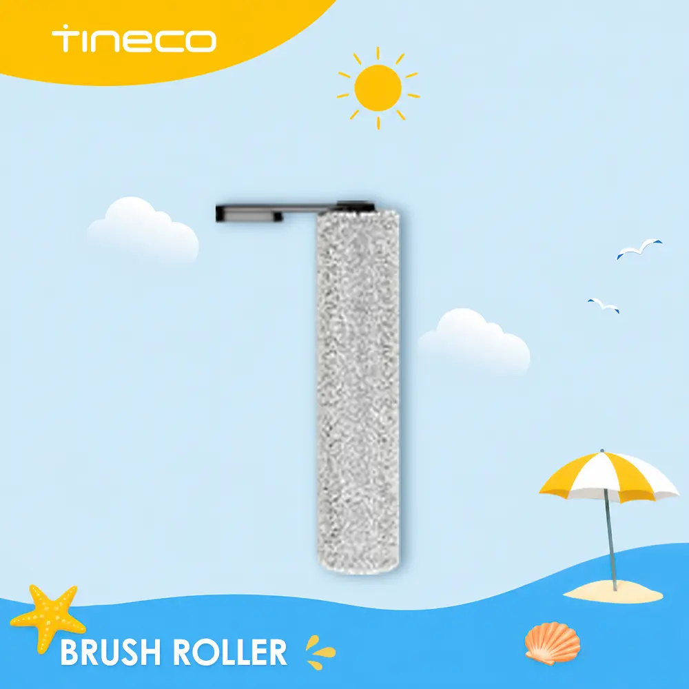 TINECO Wet-Dry Vacuum Cleaning Brush Roller Accessory - Replacement Part for iFloor 2 Complete/iFloor 3 Complete, Hard Flooring Compatible, Easy Removal, 1-Step Vacuum & Mop Support, Ideal for Liquid Cleaning