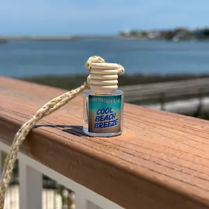 Cool Beach Breeze Car Freshener Waterless Car Diffuser Smart Car Diffuser