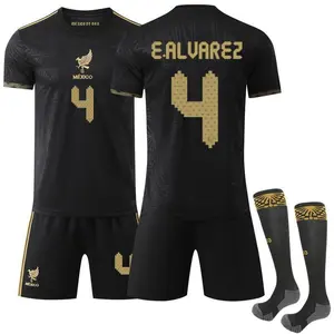 2025 Men's New High-Quality Mexico Special Edition Soccer Jersey - No.9 Raul/No.4 Alvarez/No.11 Unisex Sports Set