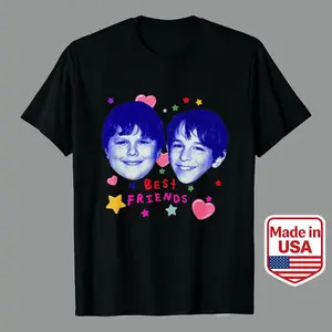 Best Friends - Greg and Rowley - Diary of aWimpy Kid - Meme Shirt T-Shirt Unisex Menswear- Men's Casual Graphic Tees | 100% Premium Cotton Seamless