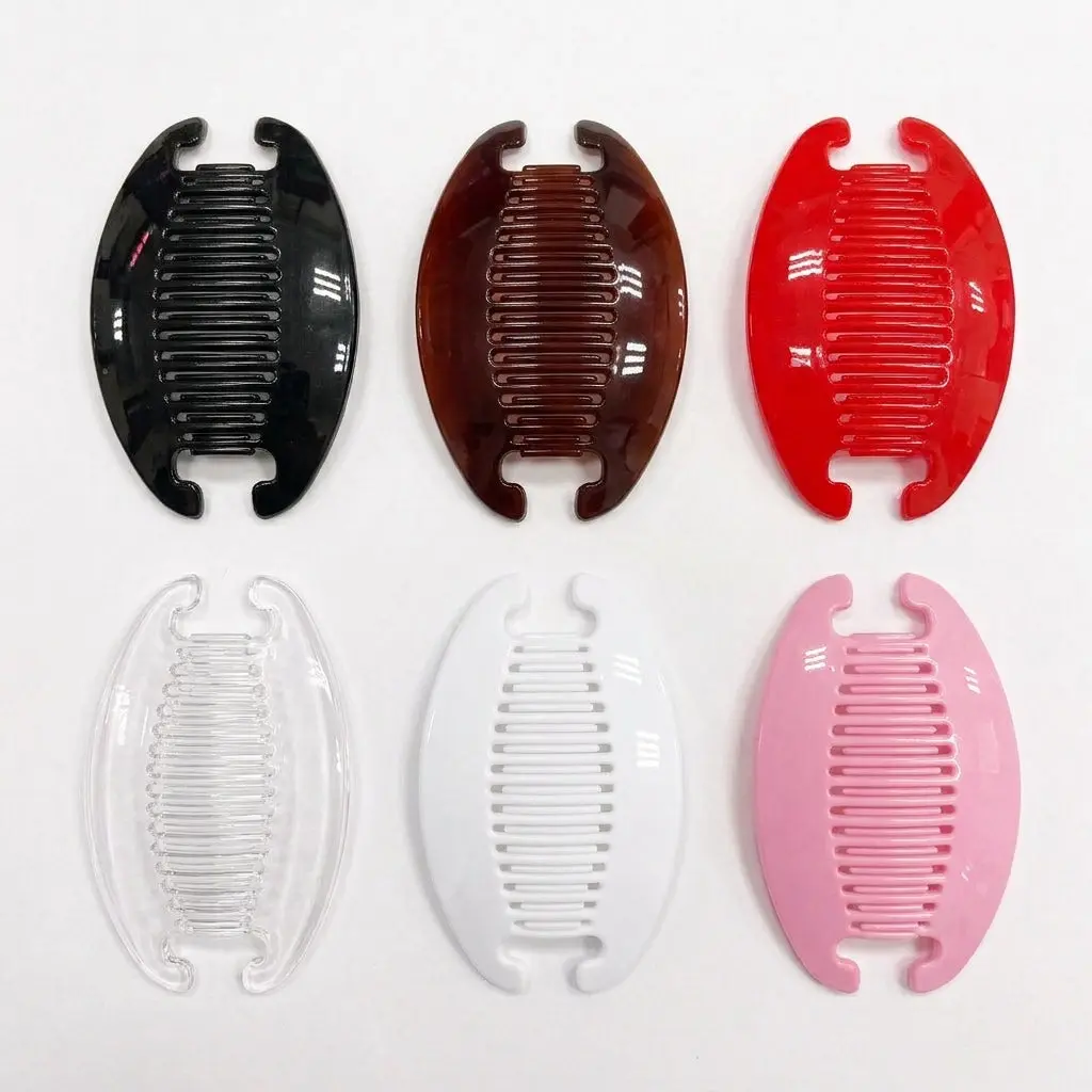 Extra Large French Comb Interlocking Hair Pin Ponytail Holder