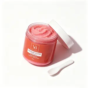 Sugar Facial Scrub, VB Azucar Glow Brightening Exfoliant, 100g Hydrating Cleanser for Smooth Glowing Skin