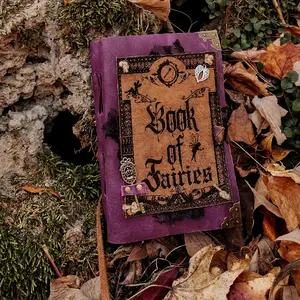 Book of Fairies Leather Journal & sketchbook