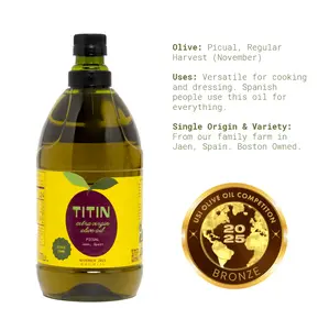 Economic Size Universal Picual Extra Virgin Olive Oil: Everyday EVOO (2L) Single Origin Spanish Family Farm