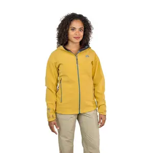 Qaras - Windproof, Semi-Waterproof Hooded Soft Shell Jacket - Women