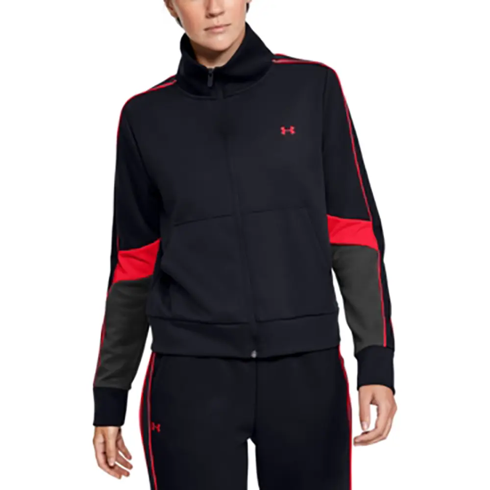 UNDER ARMOUR Women's Colorblocked Athletic Jacket - Lightweight, Full-Zip Hooded Workout & Sport Activewear, Workout Jackets, Lightweight Sports Jacket