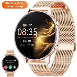 Perfect Valentines/Birthday/Christmas Gifts! 1.39" Health Fitness Smartwatch for Him/Her, Make/Answer Calls, Voice Assistant, IP67 Waterproof, 100+ Sport Modes Fitness Tracker for Android iPhone