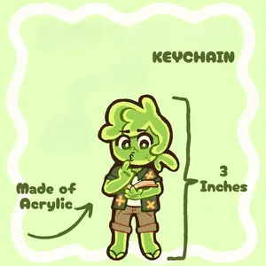 Silly Avery The Mayo Keychain Minecraft ARG | Unique Keychain Designs | Perfect for Backpacks, Keys and Gifts | High Quality and Customer Favorite Items