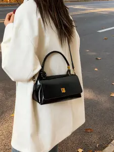 Women's Vintage Small Square Handbag, Fashionable Commuter Crossbody Bag, Versatile Casual Shoulder Bag, New Season Must-Have