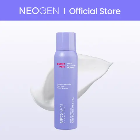 [NEOGEN] BERRYPERI Pore Cleansing Mousse 150ml | BHA Blackhead Foam Face Wash for Face & Body | Gentle Exfoliating Mousse Cleanser | Korean Skincare