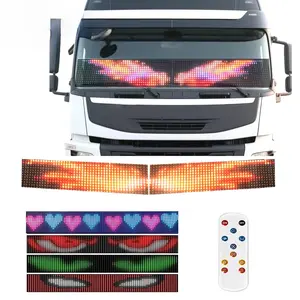 RGB Halo Angel Wing Devil Eye Projector Headlights Wireless Remote Dynamic Colors For Truck Car SUV  12V 24V