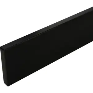 Absolute Black Granite Matte Stone Vanity Backsplash