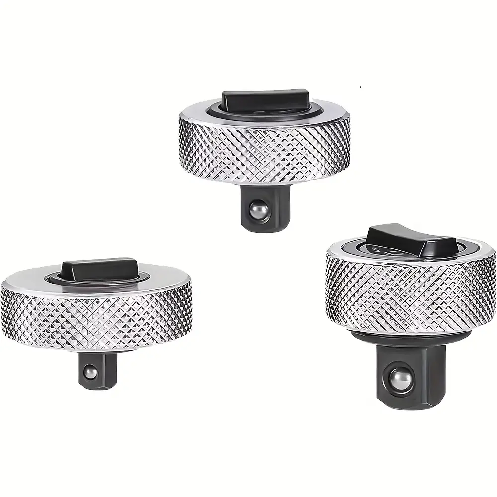 3pc Reversible Thumb Wrench Set - Palm Ratchet Wrench, 1/4 inch, 3/8 inch, 1/2 inch Drive Ratchet Wrench Set