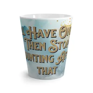 Latte Mug/ Latte Lover/ Can't Just Have One