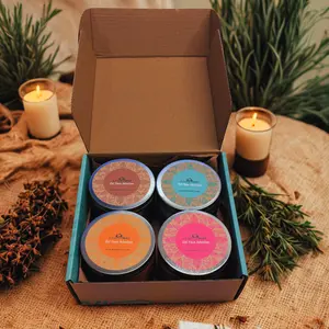 Smudge Candle Gift Set 4 Pack