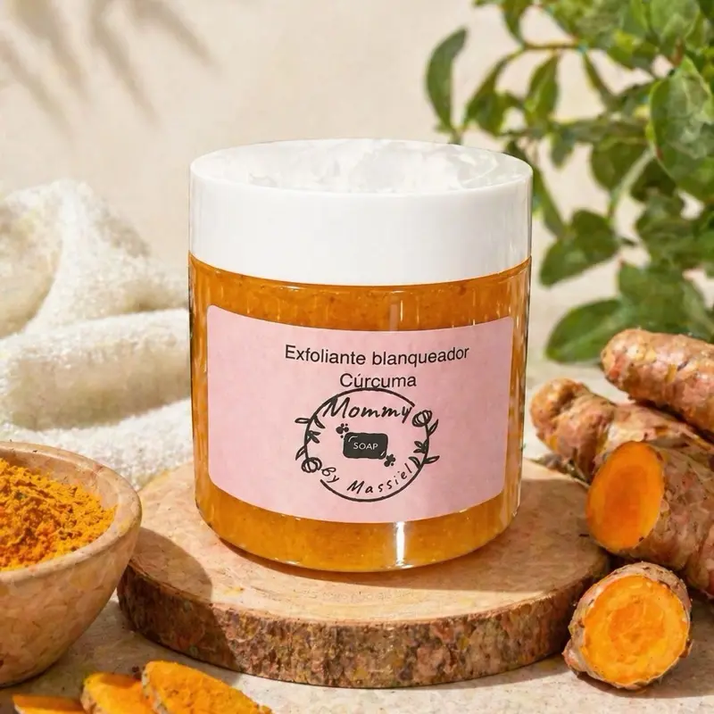 Exfoliante blanqueador cúrcuma
