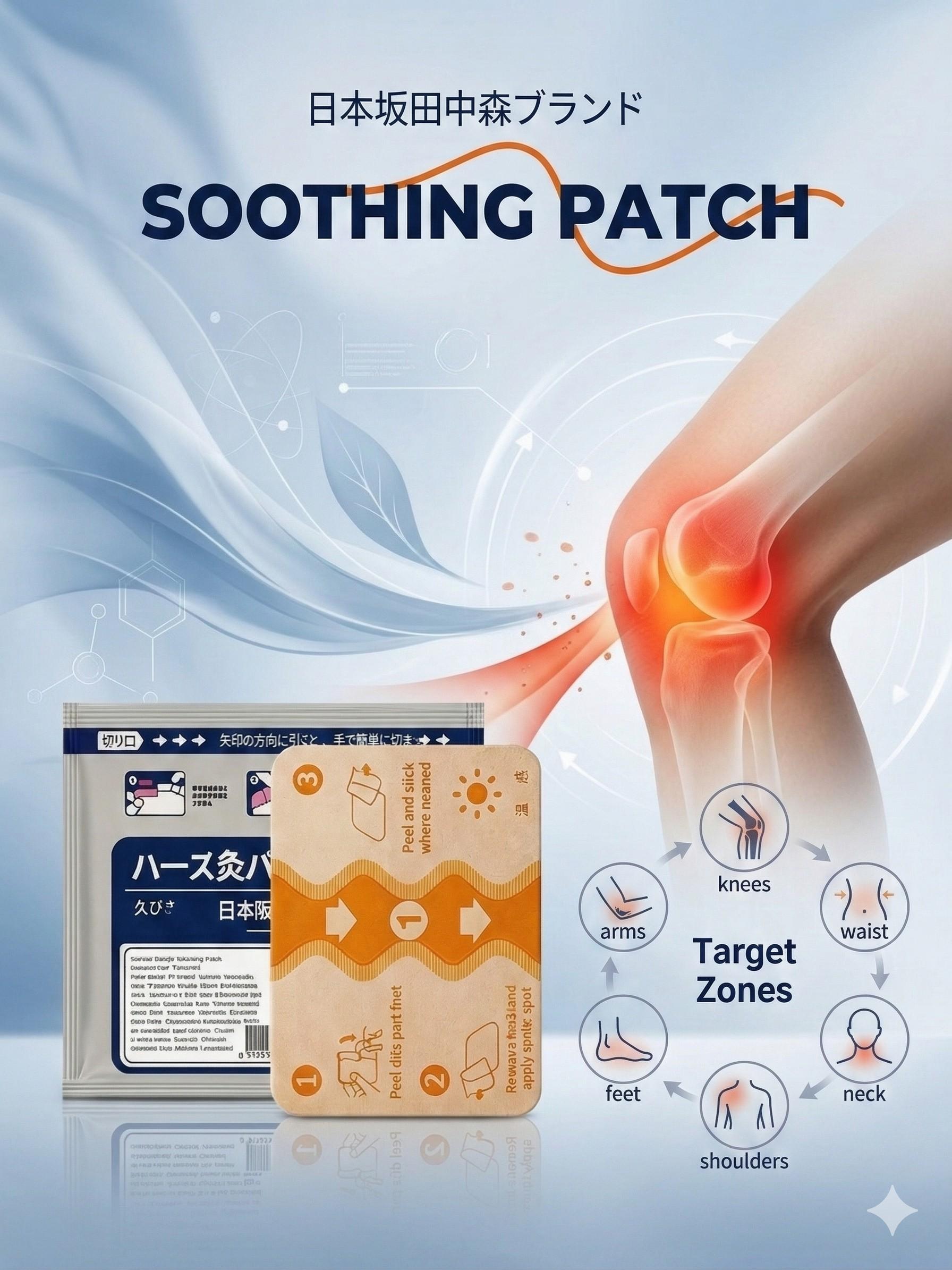 Fast-Acting Herbal Heat Patches for Joint Discomfort & Muscle Tension, Deep Tissue Warming Pads for Foot, Knee & Back Care, Natural Heat Therapy 7 Pcs  Daily Traditional