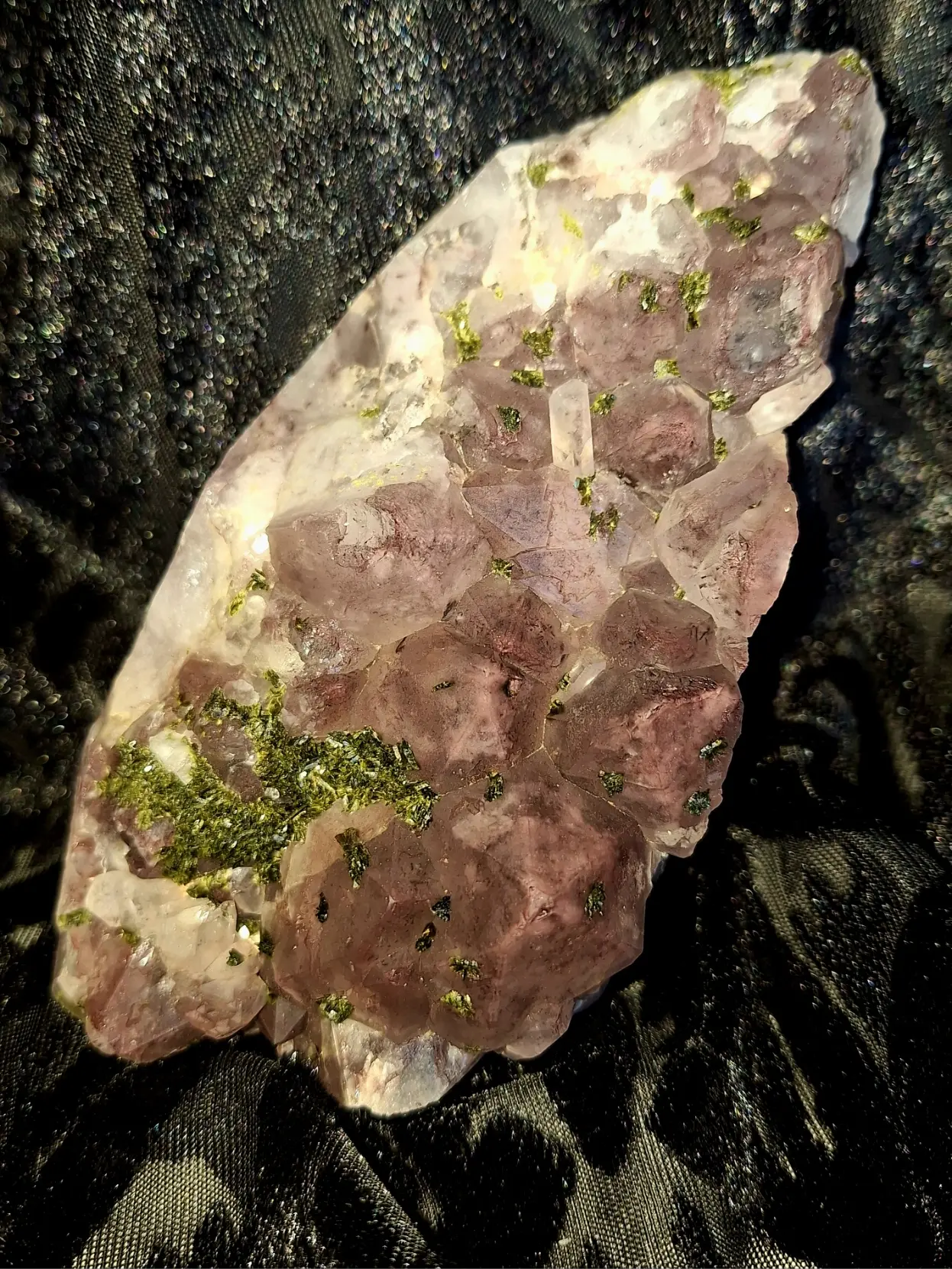 rare amethyst cluster