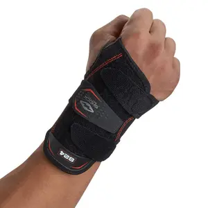 Shock Doctor Wrist 3-Strap Support Compression Wristband Level 3 Maximum Adjustable Multi-Zone for All Seasons