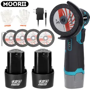 12V Mini Angle Grinder Rechargeable Grinding Tool Polishing Grinding Machine For Cutting Diamond Cordless Power Tools