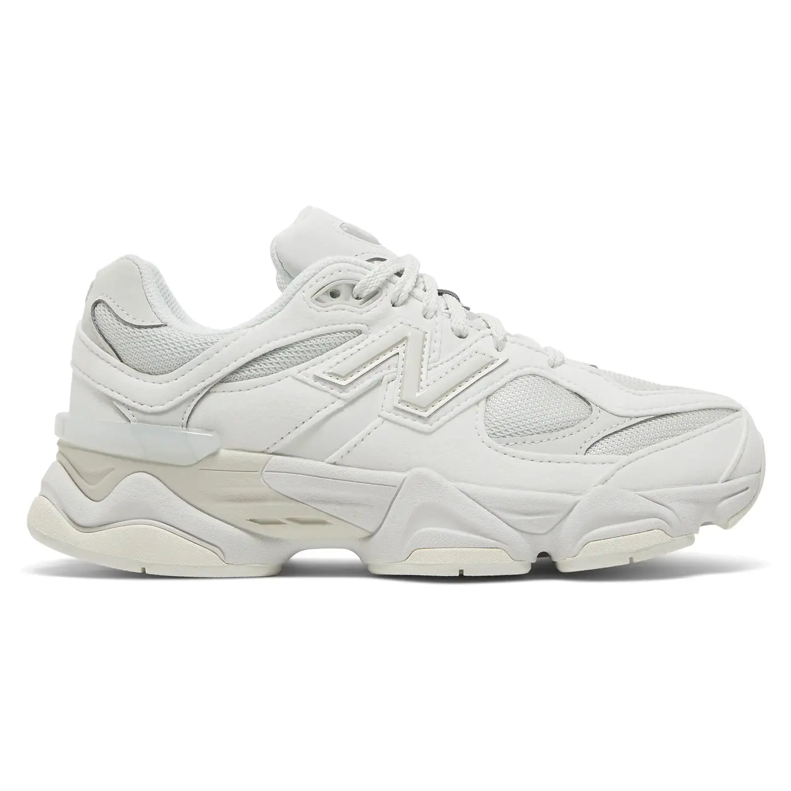 NEW BALANCE 9060 Sneakers in Reflection White - Youth (GS) Unisex Chunky Casual Walking Trainers for Women, Chunky Trainers, Real Sneakers, Trendy Trainers