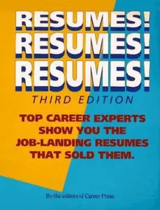 USED-Resumes! Resumes! Resumes! by Career Press Distributors (Paperback)