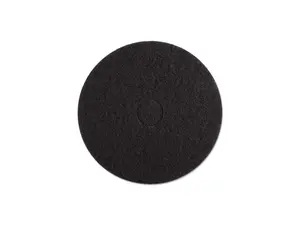 Boardwalk 4017BLA 17 in. Standard Floor Pads, Black