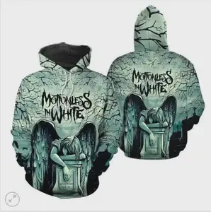 Motionless In White Hoodie 3D Band Music Hoodie AOP All Over Print 3d Hoodie