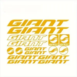 16-Piece Giant New Standard Bike Jie Xant Mountain Bike Frame Stickers DIY Alone Adhesive Decals