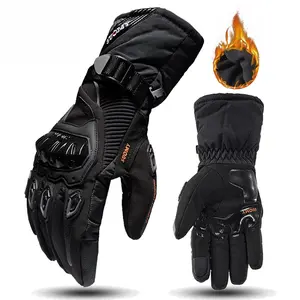 Motorcycle Gloves Windproof Waterproof Cold Resistant Warm Anti Drop Non Slip For Men Women Motorbike Riding Gloves Touch Screen Motocross Winter Outdoor outdoor winter gloves for men Thermal football gloves