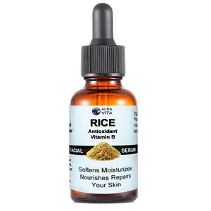 ALKAVITA Rice Facial Serum Skin Softens Nourishes & Moisturizes
