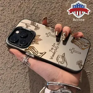 Phone case for iPhone 16 Pro Max 15 Plus 14 13 12 11 XR XS E Cowboy Boots Full Body Protection Anti-Scratch PC Smartphone Cover