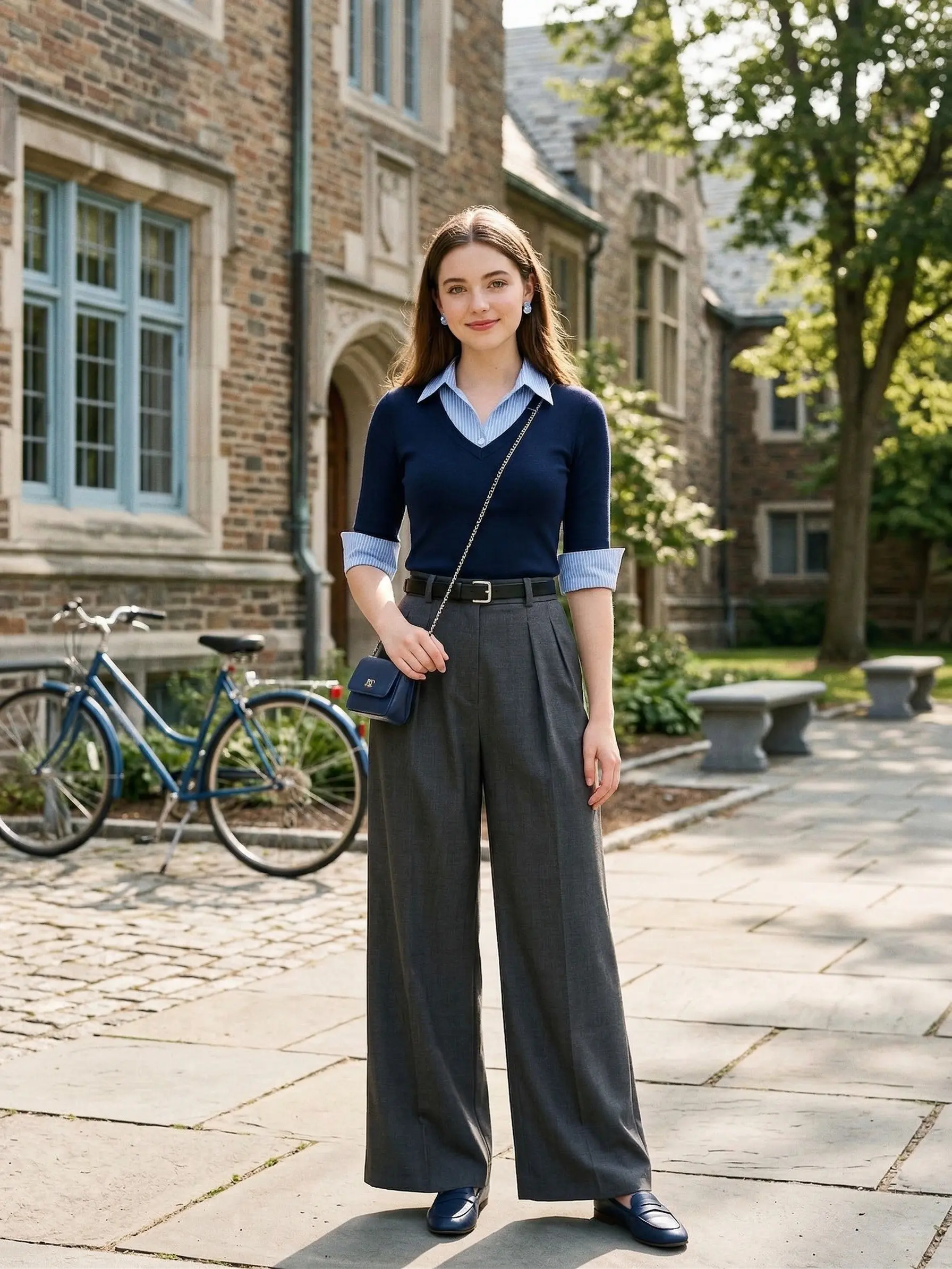 RETRO STAGE Women's Colorblock Knit Overalls, 1940s-Inspired 3/4-Sleeve Ankle-Length Women's Clothes, Concealed Back Zipper, Minimalist Shortleeve-Inspired Design, Casual Summer Outfits, Cold Wash, Do Not Bleach