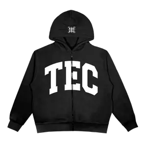 TEC Zip Hoodie (Black)
