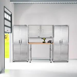 UltraHD® 5-Piece Storage Cabinet System with Workbench