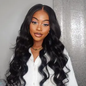 [LIve Only]Tuneful 13x6 Lace Front Wigs Human Hair Pre Plucked Body Wave HD Transparent Lace Frontal Wigs Human Hair Real 180% Density Human Hair Wigs Human Hair with Baby Hair for Women Natural Black